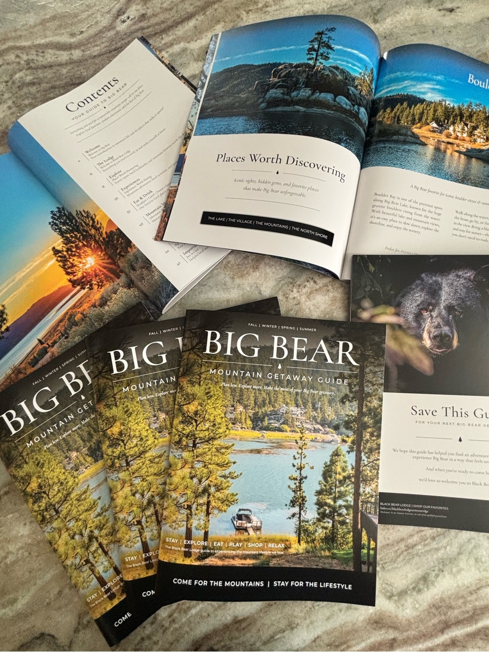 Big Bear Mountain Getaway Guide | 48-Page Printed Travel Guide